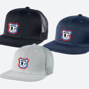 Snapback tummansininen
